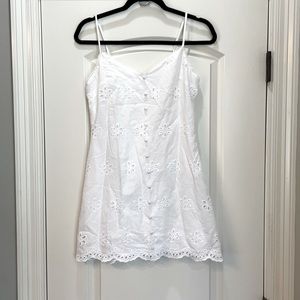 White sun dress- worn once for photos.